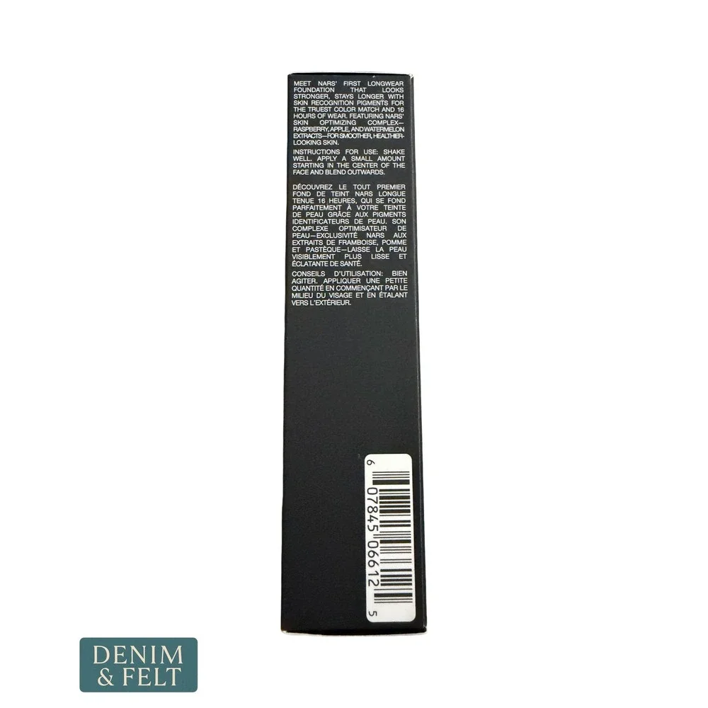 NEW NARS Natural Radiant Longwear Foundation Sahel Medium 2.5 Full Coverage